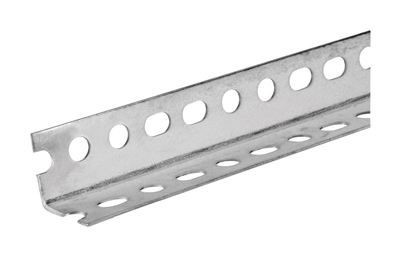 SteelWorks 1-1/2 in. W X 48 in. L Steel Slotted Angle