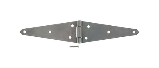 Ace 8 in. L Stainless Steel Heavy Duty Strap Hinge 1 pk