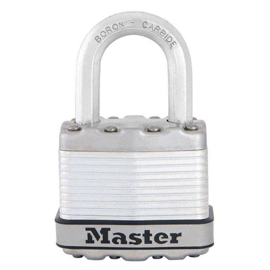Master Lock Magnum 1.25 in. H X 1-3/4 in. W Steel Dual Ball Bearing Locking Weather-Resistant Padloc