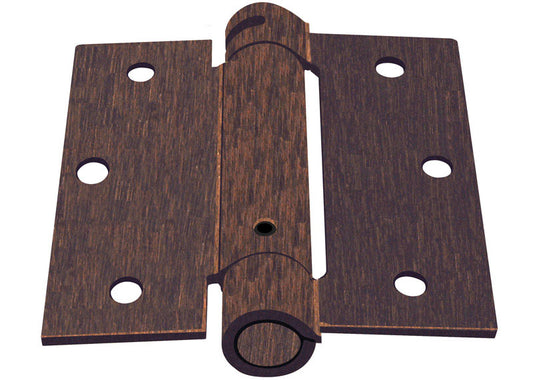 Ace 3.5 in. L Tuscan Bronze Self Closing Hinge 1 pk