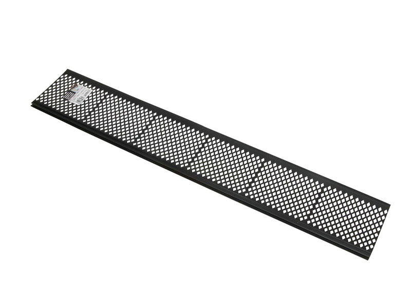 Amerimax 6 in. W X 36 in. L Black Plastic Gutter Guard 1 pk