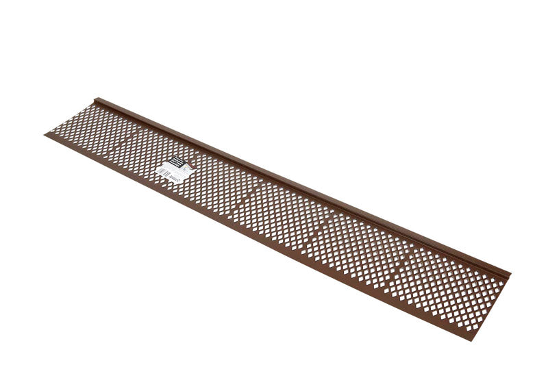 Amerimax 6 in. W X 36 in. L Brown Plastic Gutter Guard 1 pk