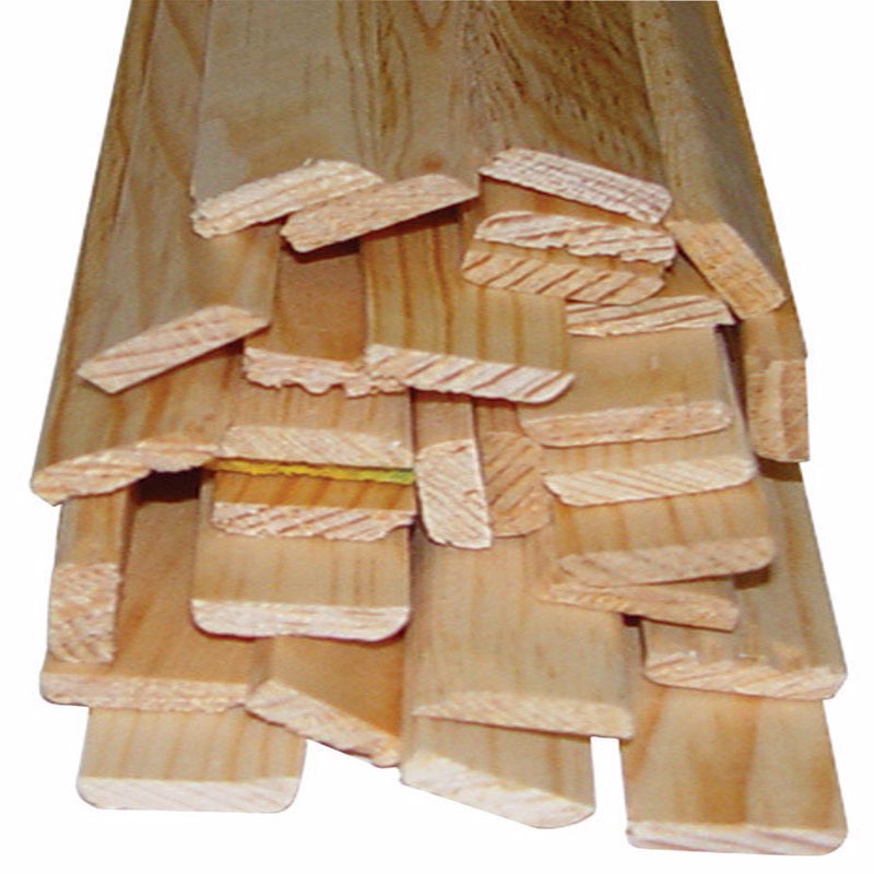 Alexandria Moulding 1/4 in. H X 3/4 in. W X 8 ft. L Prefinished Brown Oak Molding