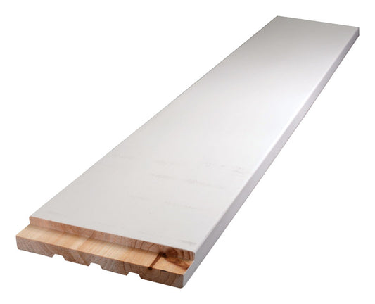 Alexandria Moulding 11/16 in. H X 9/16 in. W X 7 ft. L Prefinished White Pine Molding