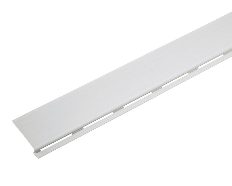 Amerimax 7 in. W X 48 in. L White Plastic Gutter Cover 50 pk