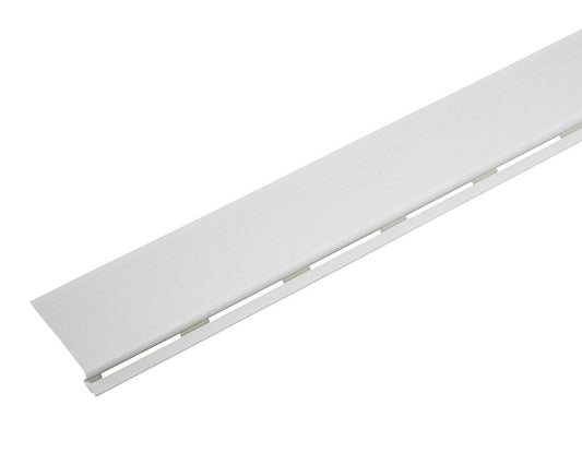 Amerimax 7 in. W X 48 in. L White Plastic Gutter Cover 50 pk