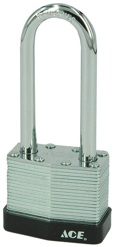 Ace 1-5/16 in. H X 1-9/16 in. W Steel Double Locking Padlock