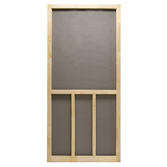 Precision 80-1/2 in. H X 32 in. W Aspen Natural Wood Wood Screen Door
