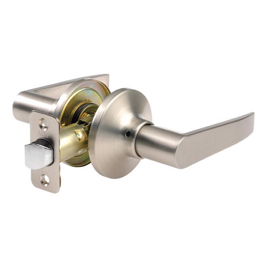 Ace Straight Lever Satin Nickel Passage Lever 1-3/4 in.