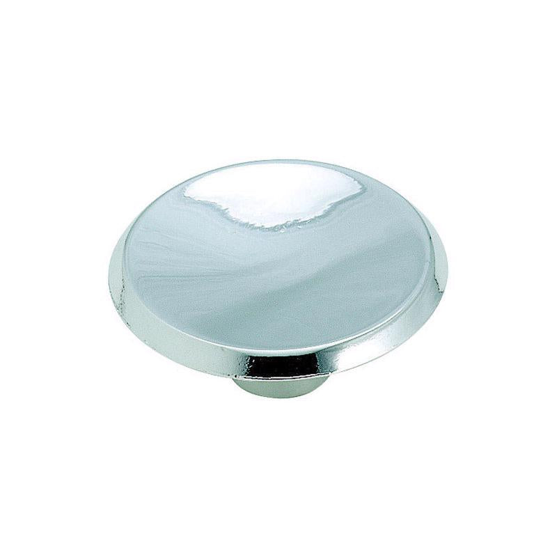 Amerock Allison Round Cabinet Knob 1-1/2 in. D 5/8 in. Polished Chrome 1 pk
