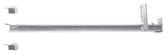 Knape & Vogt 22-5/8 in. L Steel Full Extension Drawer Slide 1 pk