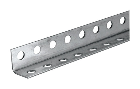SteelWorks 1-1/4 in. W X 72 in. L Steel Perforated Angle
