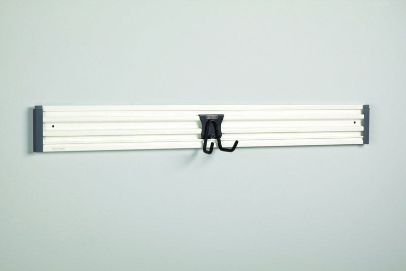 Craftsman VersaTrack 4.75 in. H X 3.75 in. W X 4.5 in. D Black Steel General Purpose Hook