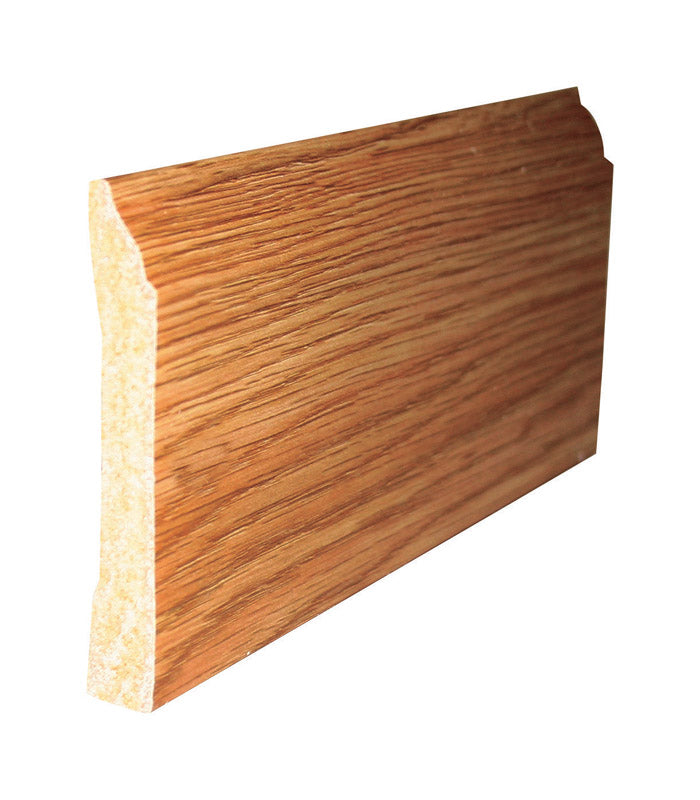 Inteplast Building Products 1/2 in. H X 3-7/16 in. W X 8 ft. L Prefinished Majestic Oak Polystyrene