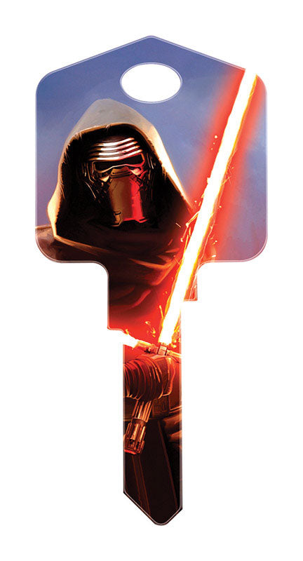 HILLMAN Star Wars Kylo Ren House/Padlock Universal Key Blank SC1 Single