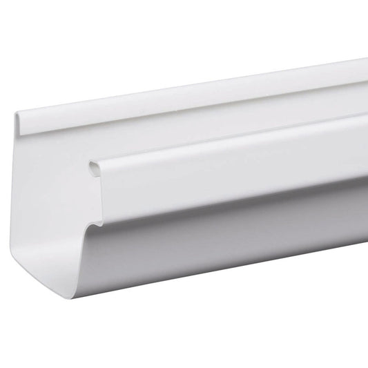 Amerimax 4.5 in. H X 5 in. W X 120 in. L White Vinyl K Gutter