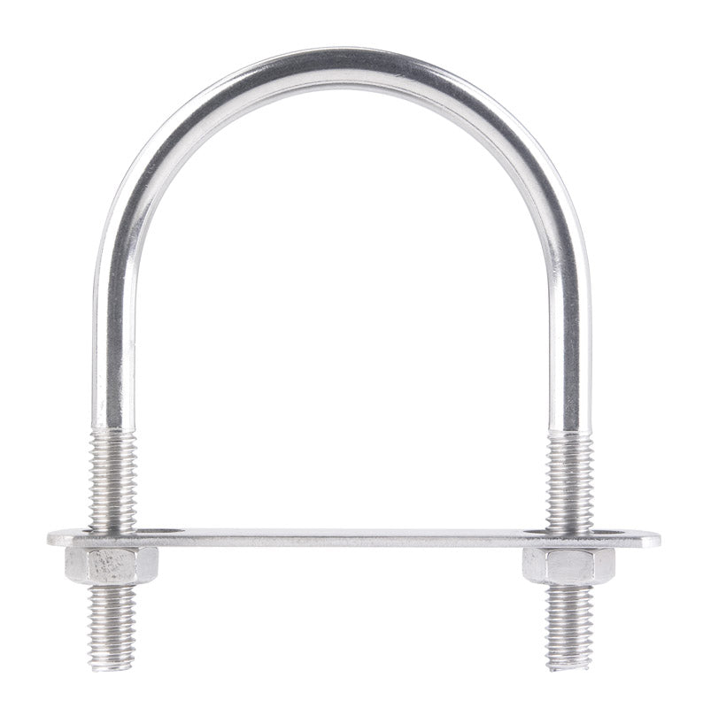 Hampton 5/16 in. X 2-1/2 in. W X 3-1/2 in. L Coarse Stainless Steel U-Bolt