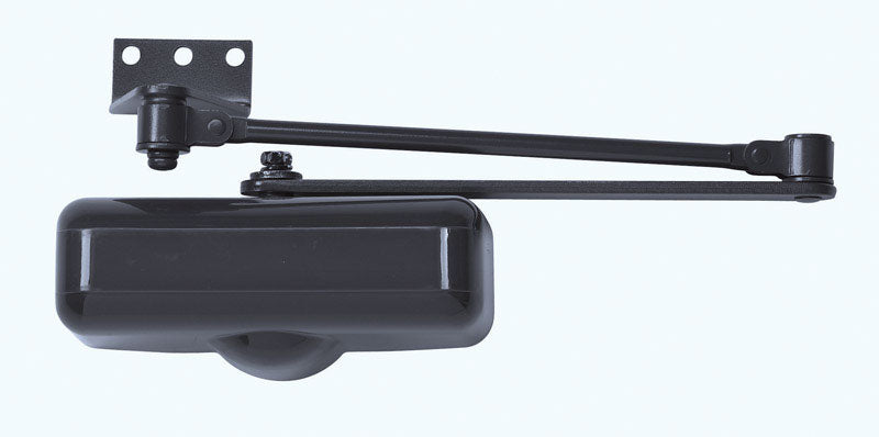 Tell Powder Coated Silver Steel Hydraulic Door Closer Grade 3