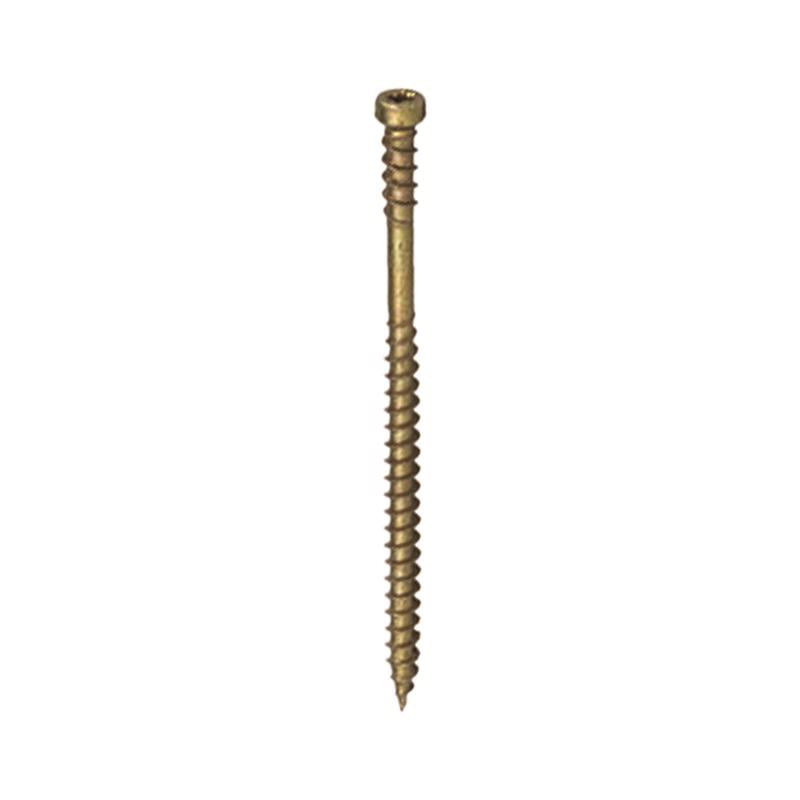 GRK Fasteners No. 9 X 3-1/8 in. L Star Coated Reverse Screws 1900 pk