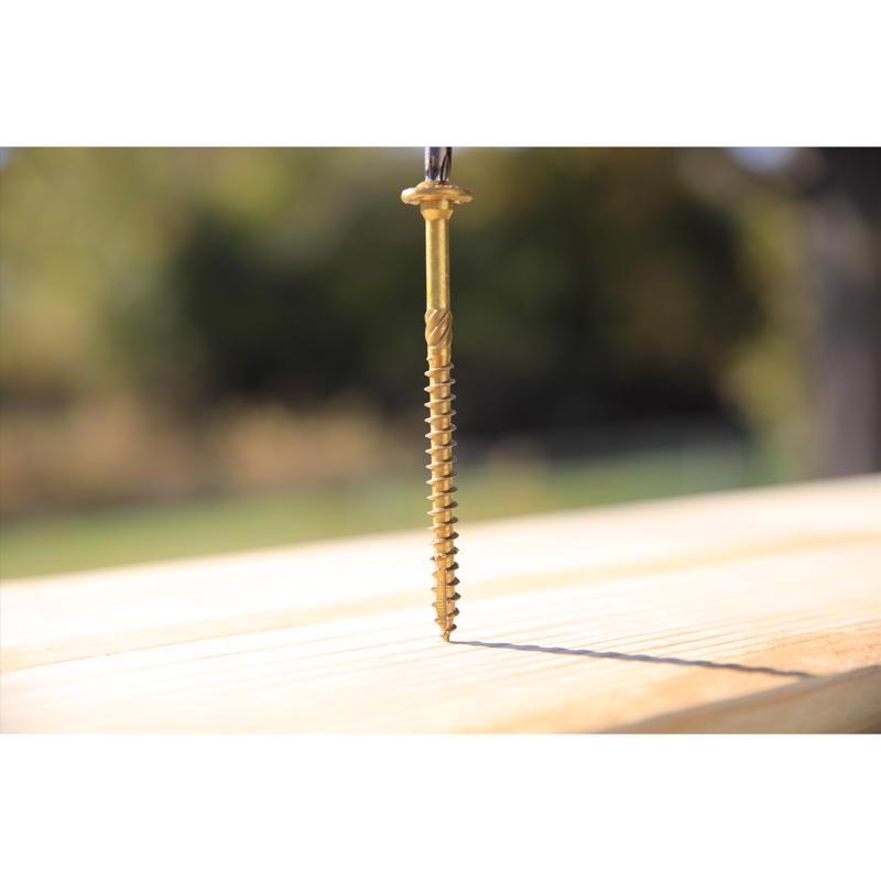 GRK Fasteners 5/16 in. in. X 3-1/8 in. L Star Round Head W-Cut Structural Screws