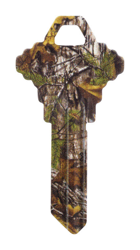 HILLMAN RealTree Green House/Office Universal Key Blank SC1 Single
