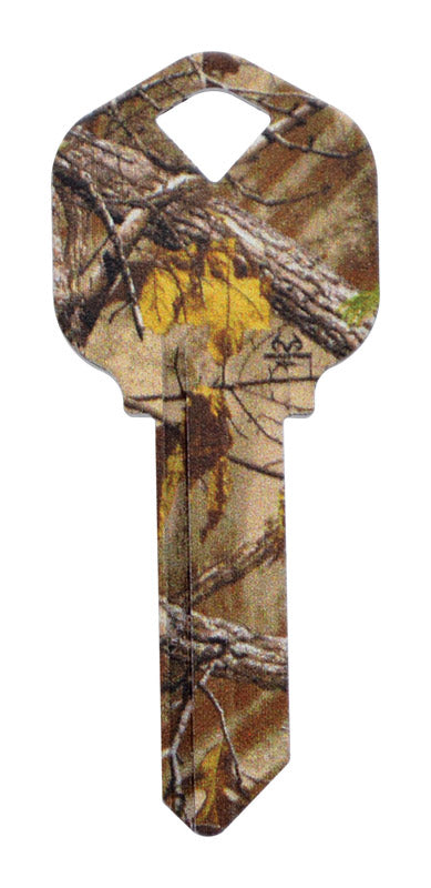 HILLMAN RealTree Green House/Office Universal Key Blank KW1 Single