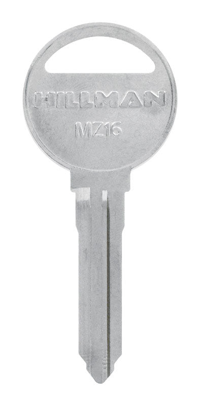 HILLMAN Traditional Key Automotive Key Blank MZ-16 Double For Mazda