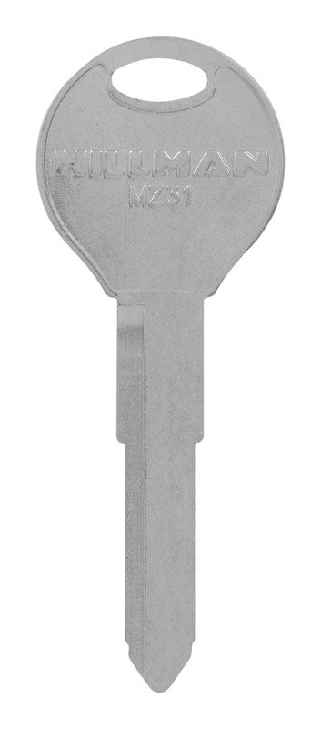 HILLMAN Traditional Key Automotive Key Blank MZ31 Double For Mazda