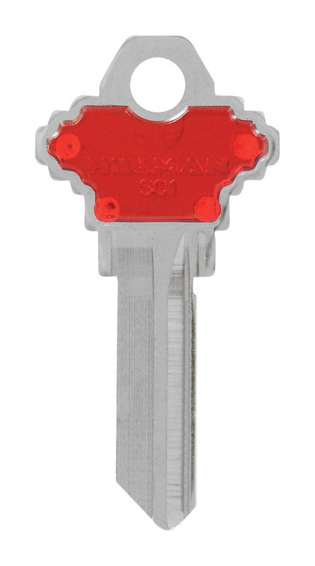 HILLMAN ColorPlus Traditional Key House/Office Key Blank SC1 Single