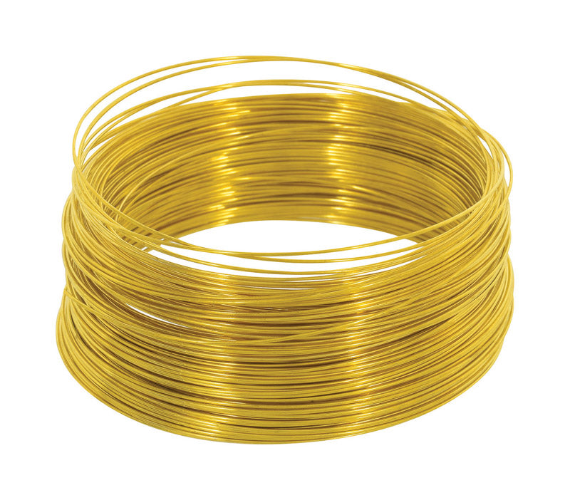HILLMAN OOK 100 ft. L Brass 24 Ga. Wire