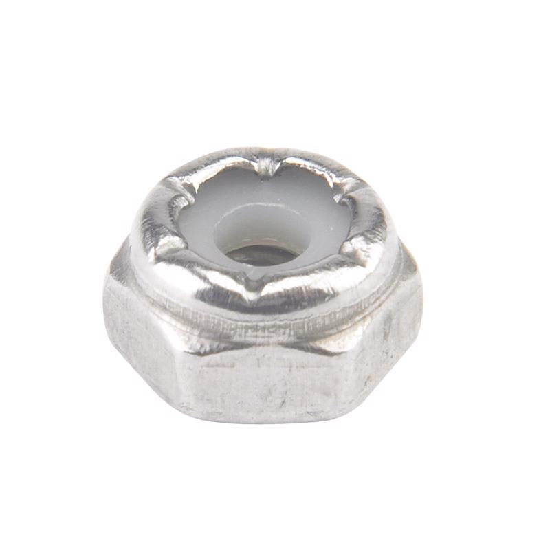 HILLMAN 6-32 in. Stainless Steel USS Nut 100 pk