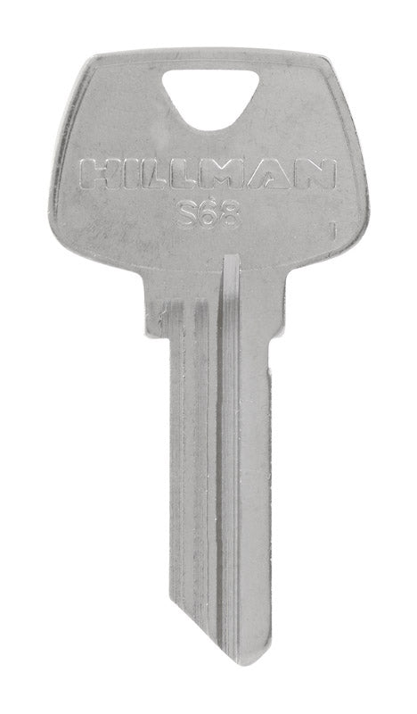 HILLMAN Traditional Key Automotive Key Blank S68 Single For Sargent