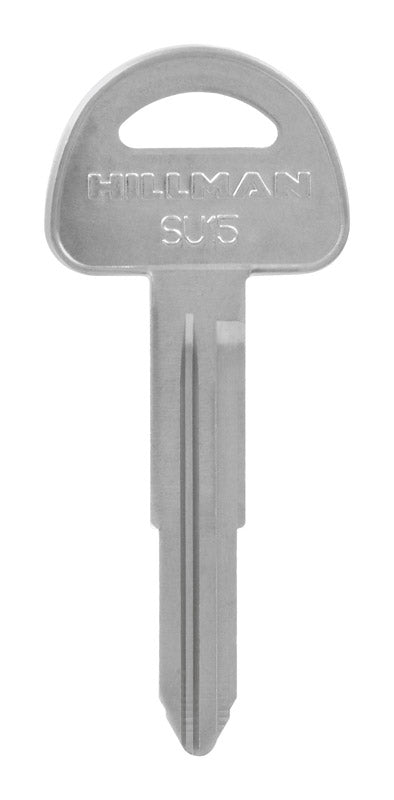 HILLMAN Traditional Key Automotive Key Blank SU15 Double For Suzuki