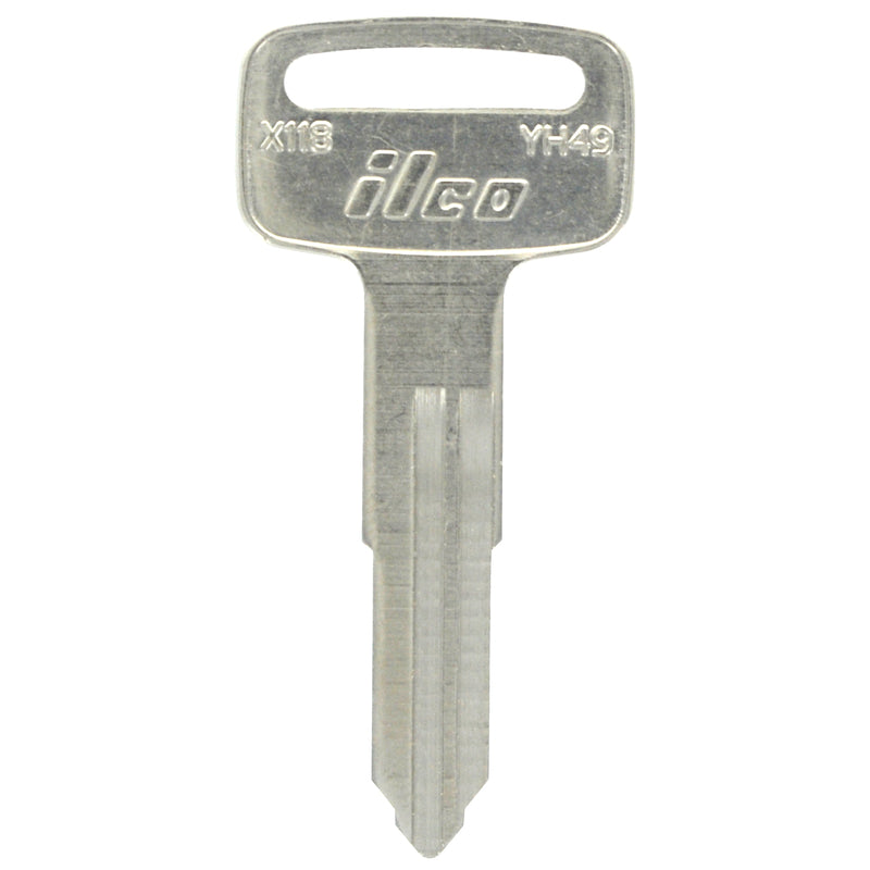 HILLMAN Traditional Key Motorcycle Key Blank YH-60 (X-118) Double For Yamaha