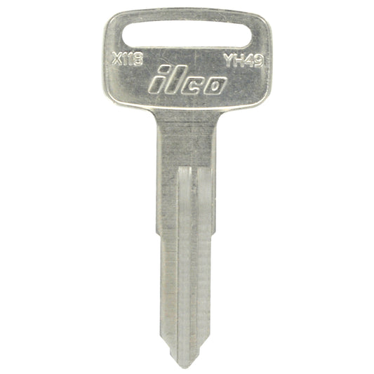HILLMAN Traditional Key Motorcycle Key Blank YH-60 (X-118) Double For Yamaha