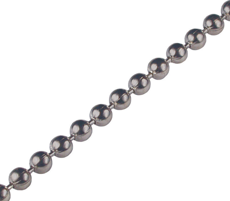 HILLMAN Metal Silver Beaded Chain