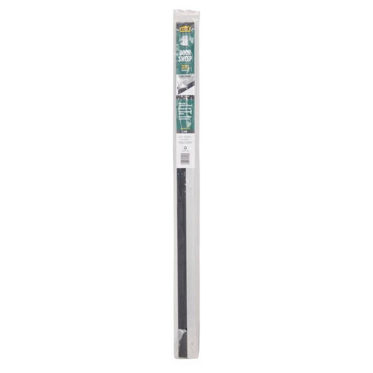 M-D BUILDING PRODUCTS Silver Aluminum Brush Sweep For Doors 36 in. L X 2.25 in.