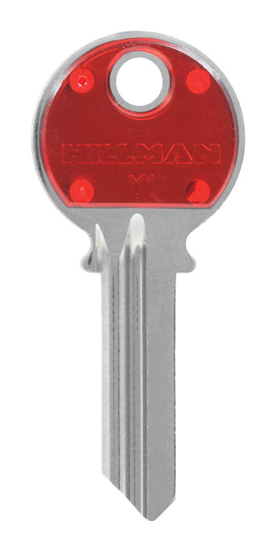 HILLMAN ColorPlus Traditional Key House/Office Key Blank Single