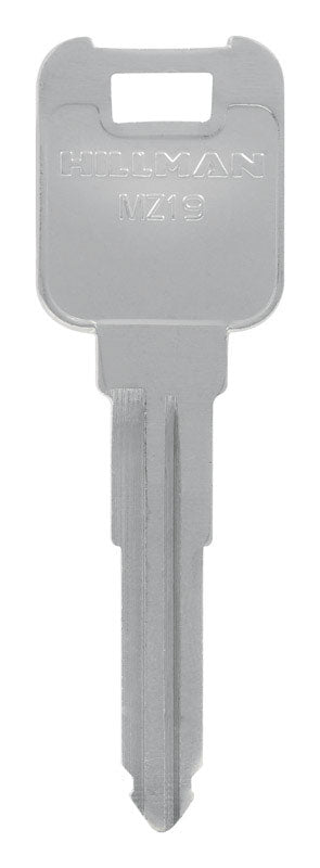 HILLMAN Traditional Key Automotive Key Blank MZ-19 Double For Mazda
