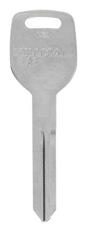 HILLMAN Traditional Key Automotive Key Blank SR8 Double For Subaru