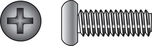 HILLMAN No. 10-32 Ga. X 1-1/4 in. L Phillips Flat Head Stainless Steel Machine Screws 100 pk