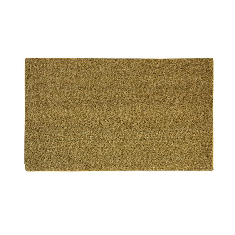 Sports Licensing Solutions 24 in. W X 36 in. L Tan Blank Coir Door Mat