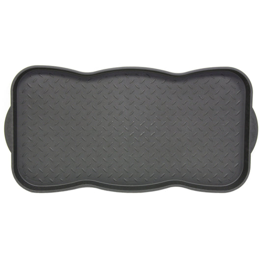Sports Licensing Solutions 15 in. W X 30 in. L Black Plastic Boot Tray