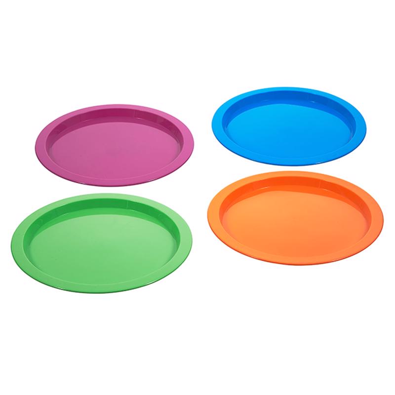 Arrow Home Products Assorted Plastic Primary Plate 7.5 in. D 1 pk