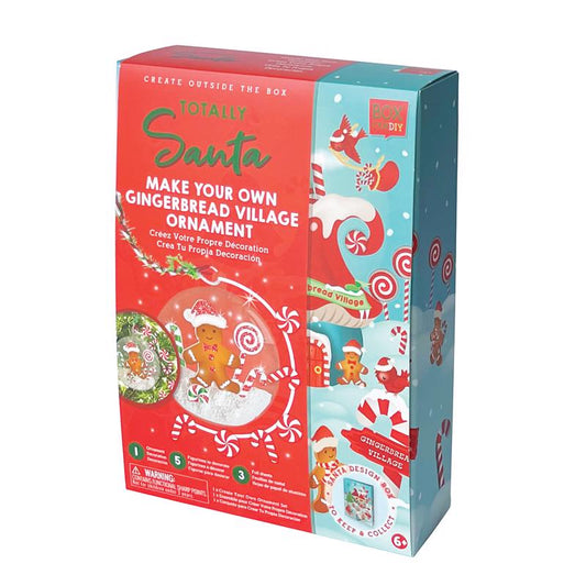 Totally Santa Make Your Own Gingerbread Village Gingerbread Village Ornament