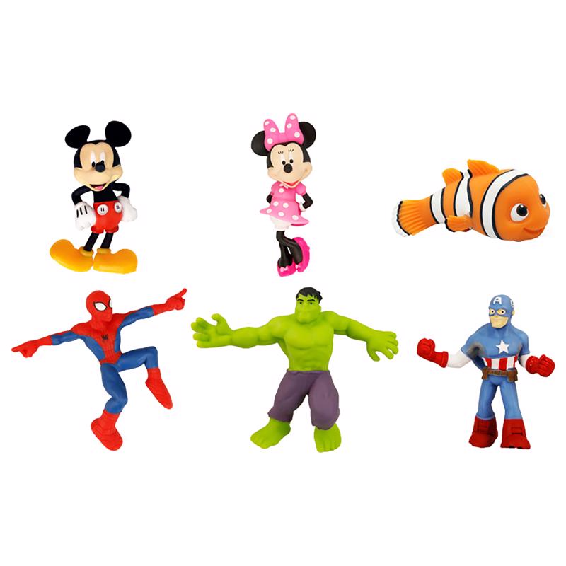 Disney and Marvel Stretchable Characters Assorted 1 pc