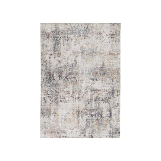 Signature Design by Ashley 94 in. W X 120 in. L Multi-Color Ethereal Polyester Area Rug