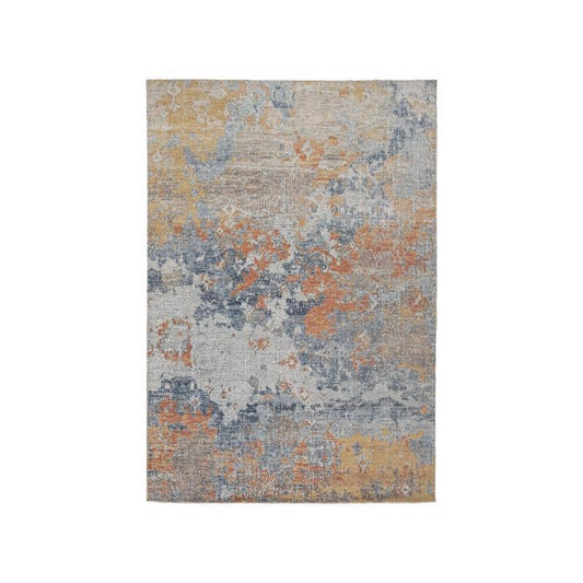 Signature Design by Ashley Wraylen 94 in. W X 120 in. L Multi-Color Ethereal Polypropylene Rug