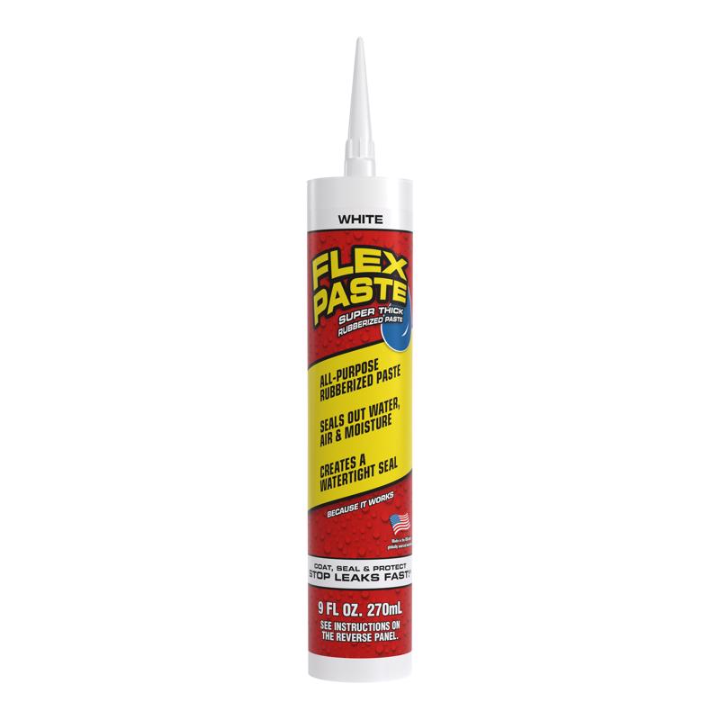 Flex Seal Family of Products Flex Paste White Rubberized Paste 9 fl. oz.