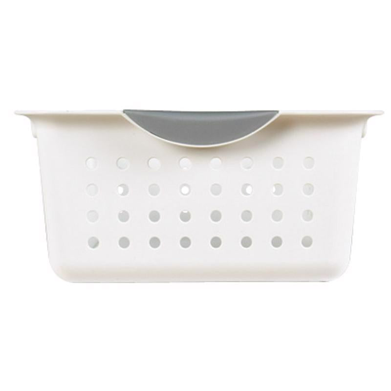 Sterilite 0.9 cu ft White Storage Bin 5 in. H X 10.75 in. W X 13.75 in. D Stackable